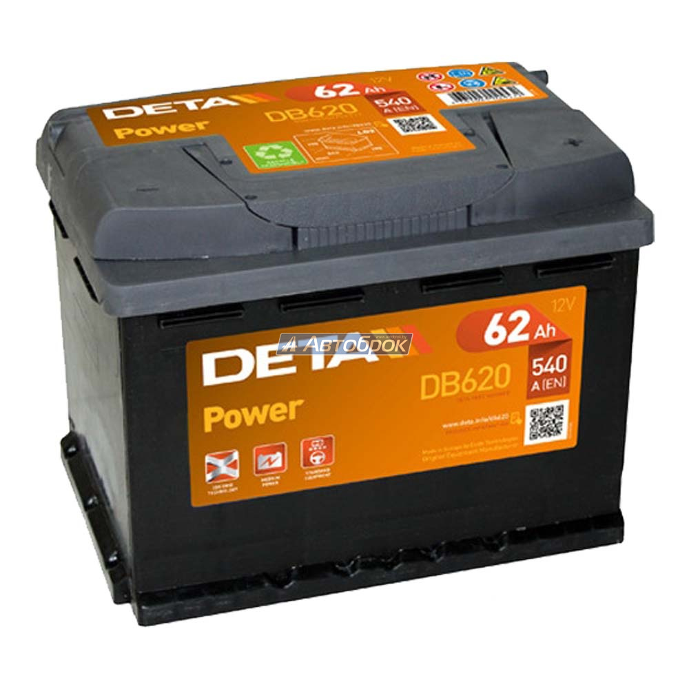 DETA POWER 62Аh 540A