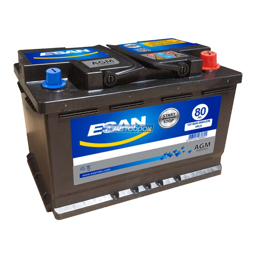 ESAN AGM 80Аh 800A