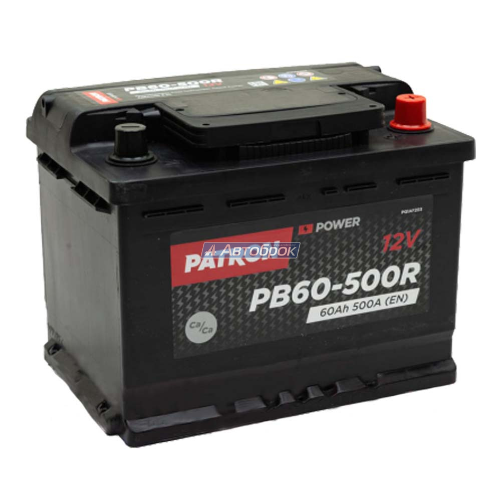 PATRON POWER 60Аh 500A
