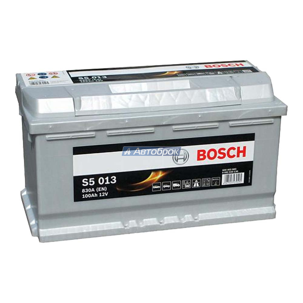 BOSCH S5 SILVER PLUS 100Аh 830A