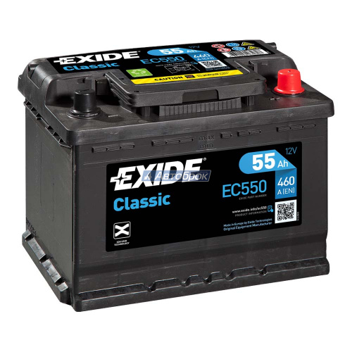 EXIDE CLASSIC 55Аh 460A